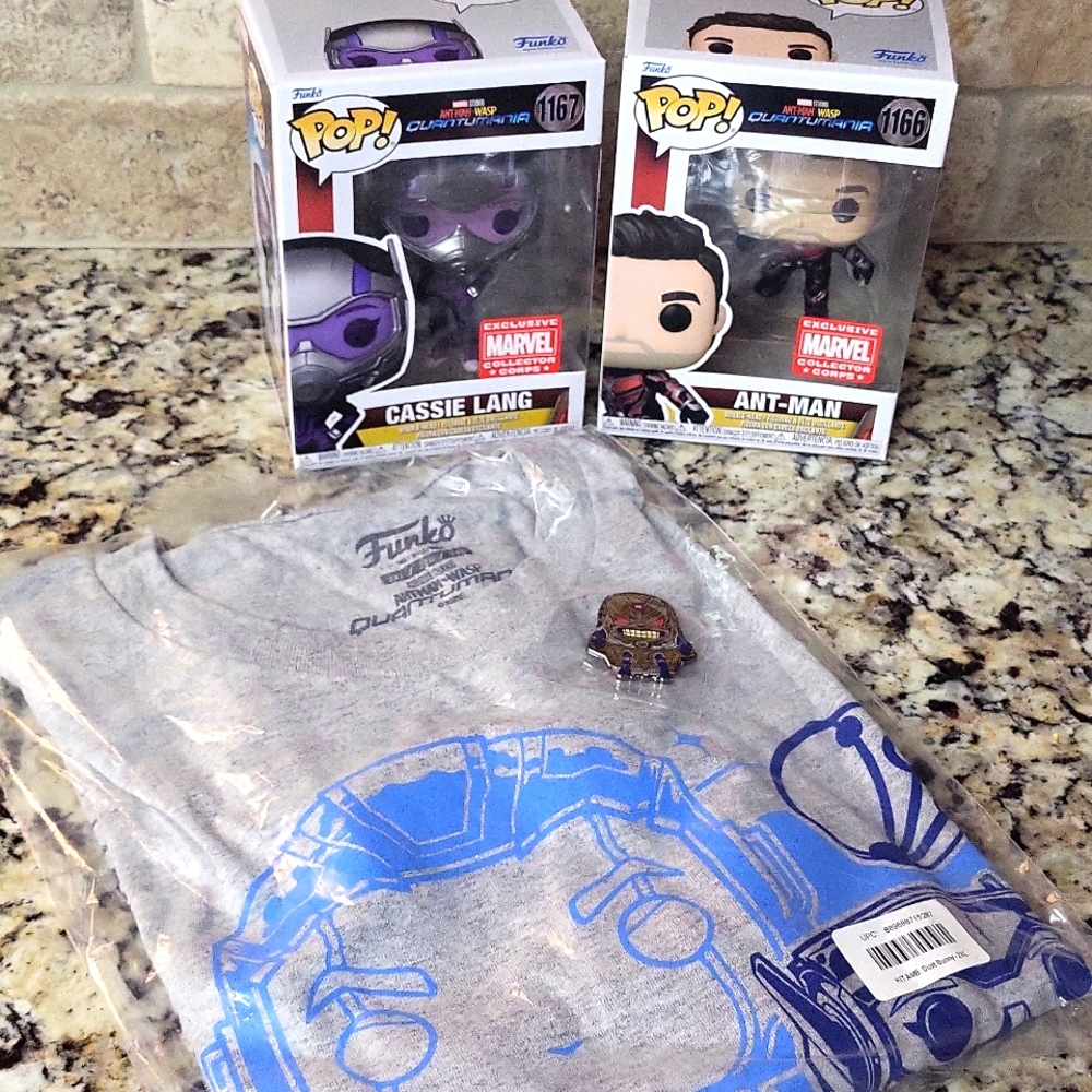 Funko Pop Ant-man and the Wasp Quantumania Bobbleheads